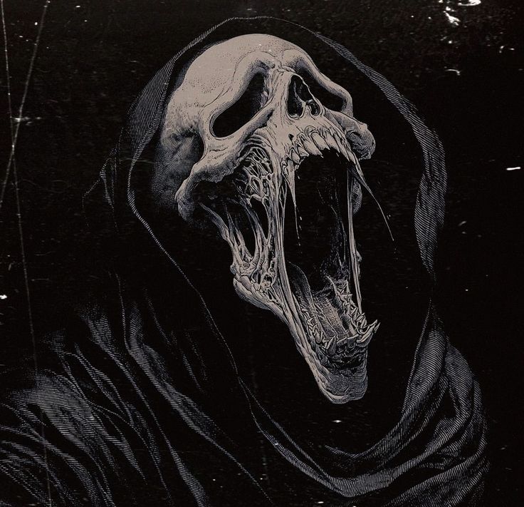 Dark emo skull - Discord Profile Picture | Free PFP Download