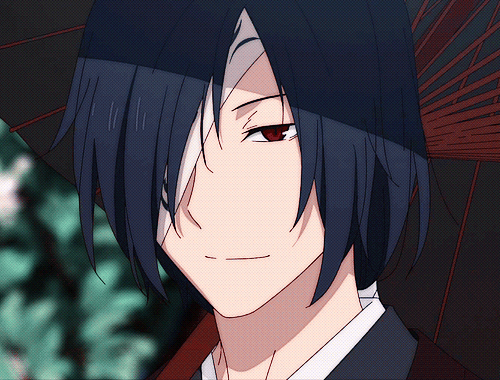 blue hair icon + banner 