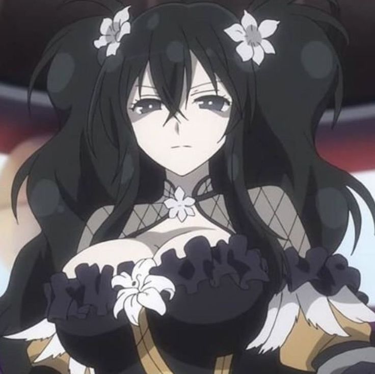 dark hair anime girl ෆ - Discord Profile Picture | Free PFP Download